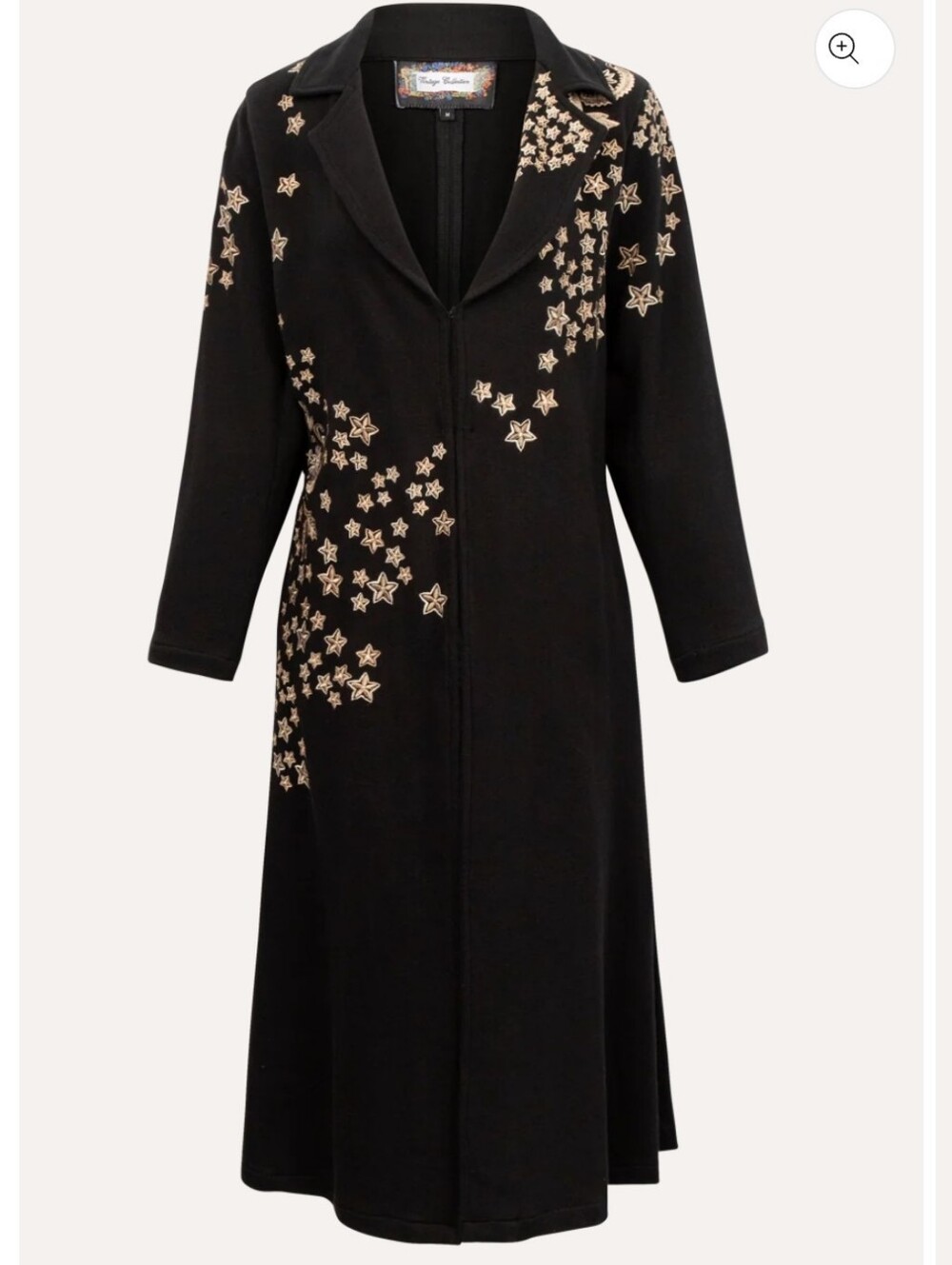 Vintage Collection Paramount Coat With Embroidered Stars